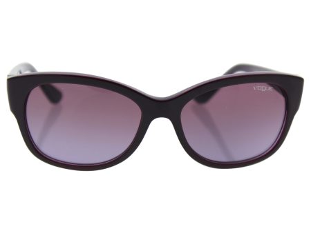 VOGUE Sunglasses VO 5034SB 23768H Top Dark Violet Opal Lilac 56MM Online now