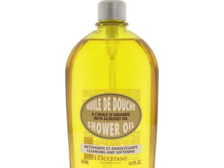 Almond Shower Oil by LOccitane for Unisex - 16.9 oz Shower Oil on Sale