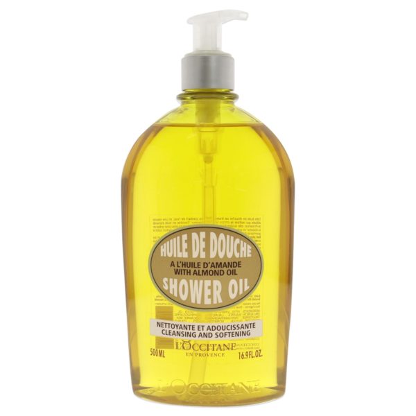 Almond Shower Oil by LOccitane for Unisex - 16.9 oz Shower Oil on Sale