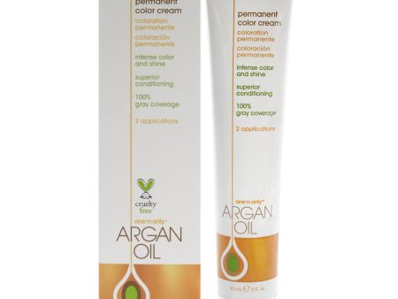 Argan Oil Permanent Color Cream - 5CA Light Brown Caramel by One n Only for Unisex - 3 oz Hair Color Online