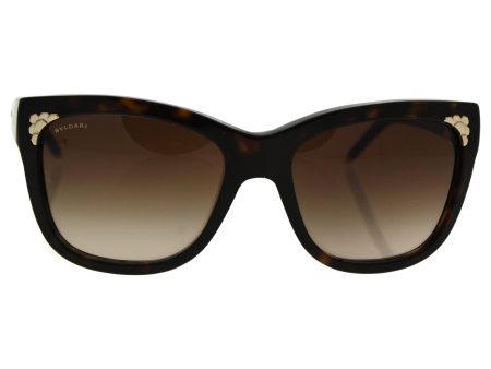 Bvlgari Bv8134k 504 13 - Dark Havana brown Gradient Sunglasses For Women  56-18-135 mm For Cheap