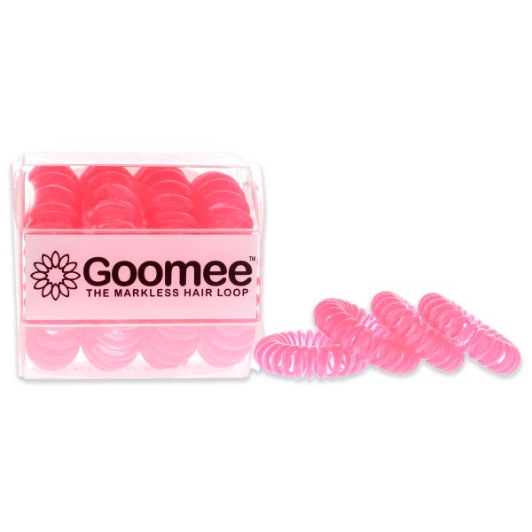 The Markless Hair Loop Set - Got Pink by Goomee for Women - 4 Pc Hair Tie Online now