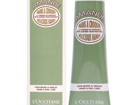 Almond Delicious Hands Cream by LOccitane for Unisex - 5.2 oz Cream Online now