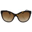 Bvlgari Bv8158 504 13 - Dark Havana brown Gradient Sunglasses For Women  57-17-140 mm For Sale