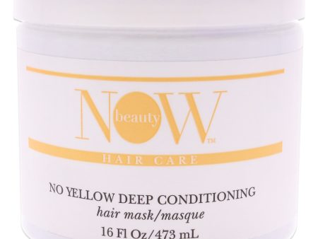 Ultra Hydrating No Yellow Hair Mask by NOW Beauty for Unisex - 16 oz Masque Cheap