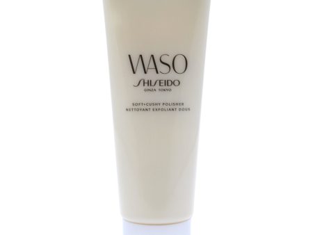 Waso Soft Plus Cushy Polisher by Shiseido for Women - 2.7 oz Scrub (Tester) Supply