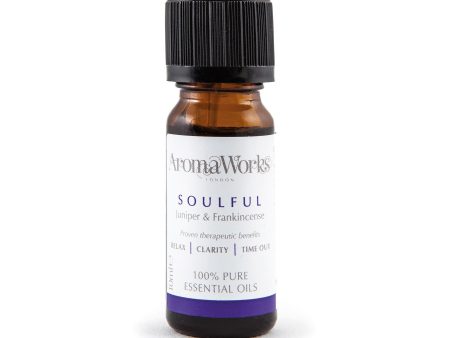 Soulful Essential Oil by Aromaworks for Unisex - 0.34 oz Oil Fashion