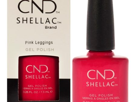 Shellac Nail Color - Pink Leggings by CND for Women - 0.25 oz Nail Polish Online