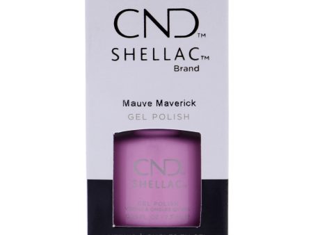 Shellac Nail Color - Mauve Maverick by CND for Women - 0.25 oz Nail Polish Sale