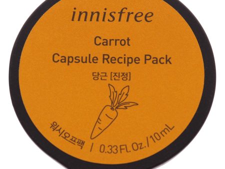 [INNISFREE]Capsule Recipe Pack(10ML, 3EA, 2019.07 NEW) (Carrot wash off) For Cheap