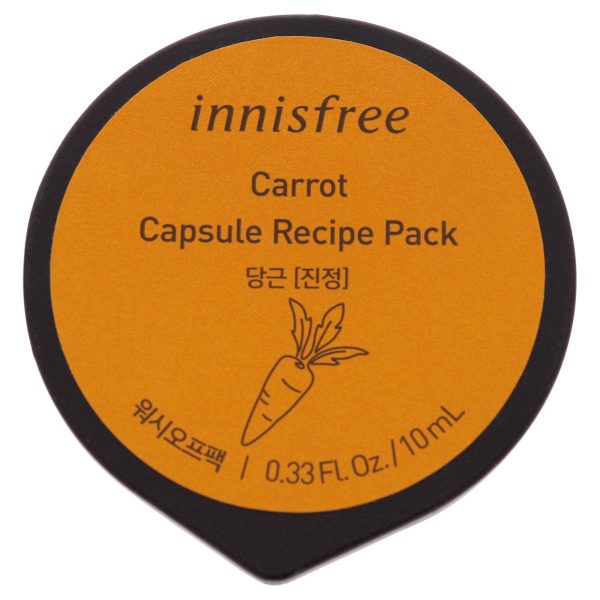 [INNISFREE]Capsule Recipe Pack(10ML, 3EA, 2019.07 NEW) (Carrot wash off) For Cheap