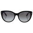 Vogue VO2941S W44 11 Black VO2941S Cats Eyes Sunglasses Lens Category 2 Size 56 Hot on Sale