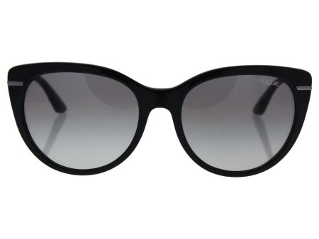 Vogue VO2941S W44 11 Black VO2941S Cats Eyes Sunglasses Lens Category 2 Size 56 Hot on Sale