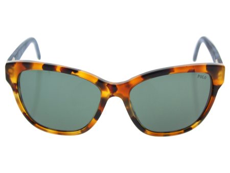 Polo Women s PH4093 Sunglasses Tokio Havana   Grey-Green 56mm Hot on Sale