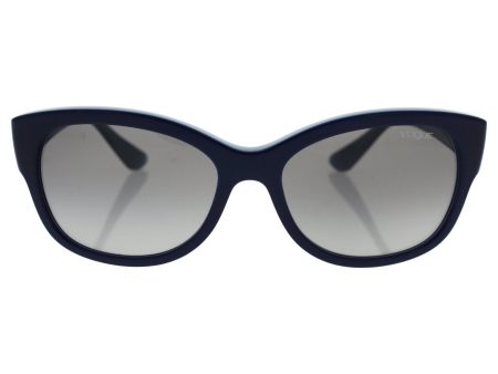 vogue-eyewear Woman Sunglasses, Blue Lenses Injected Frame, 56mm Discount