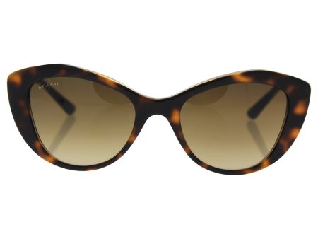 Bvlgari 8168B 537913 Tortoise 8168B Wayfarer Sunglasses Lens Category 3 Hot on Sale