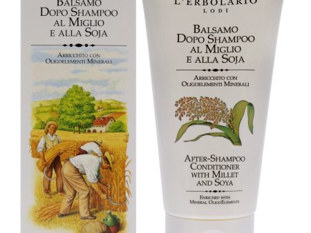 After-Shampoo Conditioner - Millet and Soya by LErbolario for Unisex - 5.07 oz Conditioner Supply