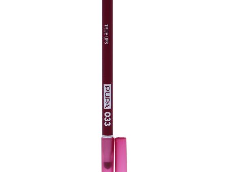 True Lips Blendable Lip Liner - 033 Bordeaux by Pupa Milano for Women - 0.042 oz Lip Pencil Cheap