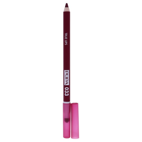 True Lips Blendable Lip Liner - 033 Bordeaux by Pupa Milano for Women - 0.042 oz Lip Pencil Cheap