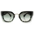 Miu Miu MU04RS UAG0A7 Green Tortoise MU04RS Aviator Sunglasses Lens Category 2 Online