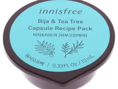 [innisfree]Capsule Recipe Pack10mL (bija & tea tree)5ea Online Hot Sale