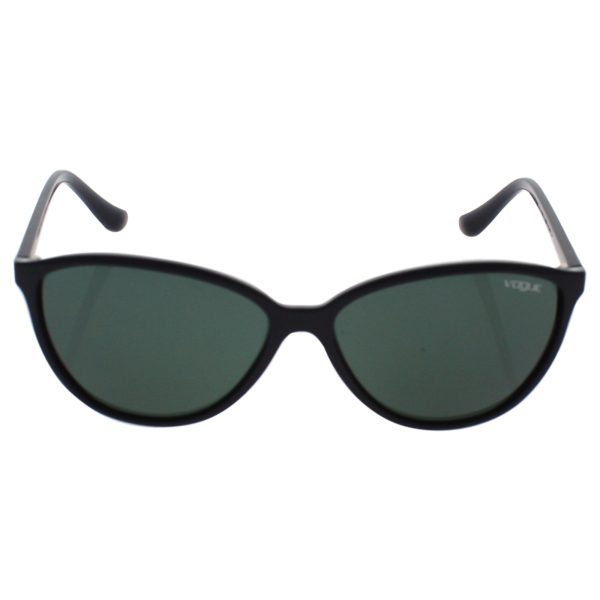 Vogue VO2940S Sunglasses W44 71-58 - Black Frame, Gray Green Online