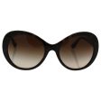 Bvlgari Bv8159bq 977 13 - Dark Havana brown Gradient Sunglasses For Women  55-20-135 mm Online Hot Sale