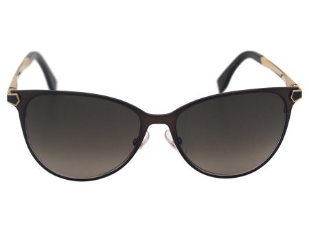 Fendi FF 0022 S 7WGHA - Semi Matte Brown by Fendi for Women - 57-15-140 mm Sunglasses Fashion