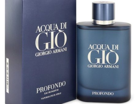 ACQUA DI GIO PROFONDO by Giorgio Armani , EAU DE PARFUM SPRAY 2.5 OZ Supply