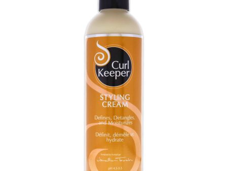 Styling Cream Defines Detangler and Moisturizer by Curl Keeper for Unisex - 8 oz Cream For Discount