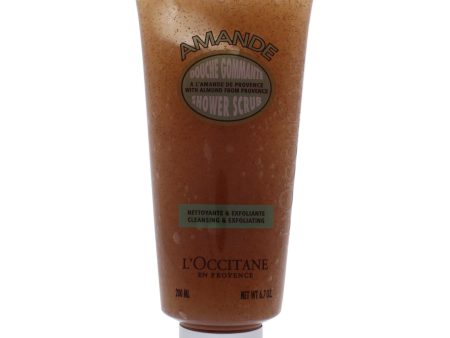 Almond Shower Scrub by LOccitane for Unisex - 6.7 oz Scrub Discount