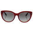 VOGUE Sunglasses VO 2941S 239111 Raspberry Red 56MM Sale