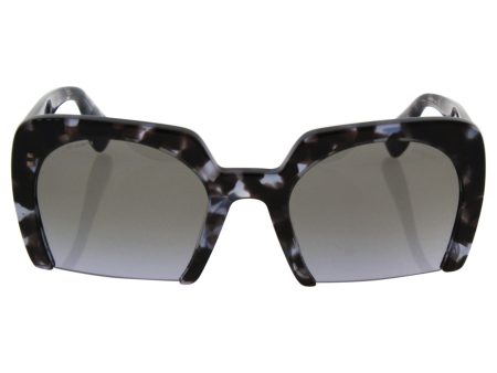 Miu Miu 06QS UAH3H0 Grey Havana 06QS Square Sunglasses Lens Category 2 Online now