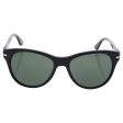 Persol Women s PO3134S Sunglasses Black   Green 54mm Supply