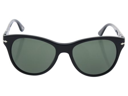 Persol Women s PO3134S Sunglasses Black   Green 54mm Supply