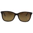 Giorgio Armani Ar 8059 5026 m7 Frames Of Life - Havana brown Gradient Polarized By Giorgio Armani For Women - 57-17-140 For Cheap