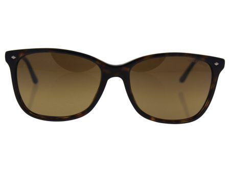 Giorgio Armani Ar 8059 5026 m7 Frames Of Life - Havana brown Gradient Polarized By Giorgio Armani For Women - 57-17-140 For Cheap