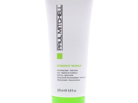 Straight Works by Paul Mitchell for Unisex - 6.8 oz Gel Hot on Sale