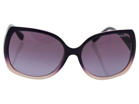 Vogue 2695S 23478H Top Violet Gradient Opal Purple 2695S Butterfly Sunglasses L Fashion