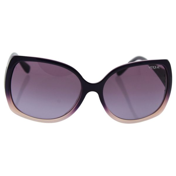 Vogue 2695S 23478H Top Violet Gradient Opal Purple 2695S Butterfly Sunglasses L Fashion