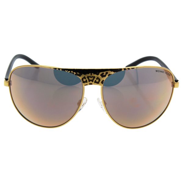 MICHAEL KORS Sunglasses MK 1006 1057R5 Black Gold Leopard Black 62MM Online now