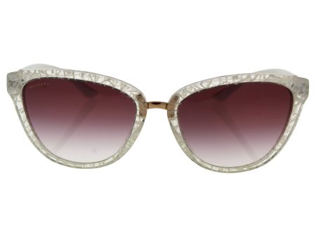 Bvlgari Bv8165 5375 8h - White violet Gradient Sunglasses For Women  56-18-135 mm Discount