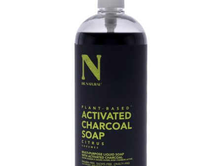 Activated Charcoal Liquid Soap - Citrus by Dr. Natural for Unisex - 32 oz Soap on Sale