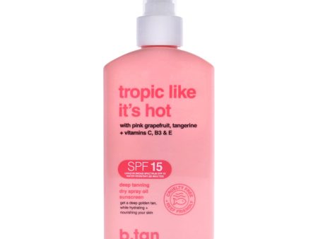 Tropic Like Its Hot SPF 15 by B.Tan for Unisex - 8 oz Sunscreen For Discount