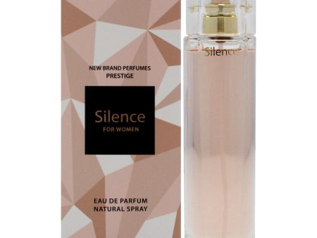 Silence by New Brand for Women - 3.3 oz EDP Spray Supply