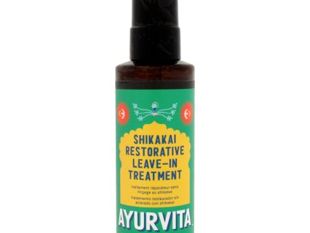 Shikakai Restorative Leave In Treatment by AyurVita for Unisex - 5 oz Treatment on Sale