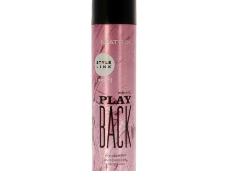 Style Link Mineral Play Back Dry Shampoo by Matrix for Unisex - 3.4 oz Dry Shampoo Online Sale