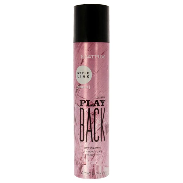 Style Link Mineral Play Back Dry Shampoo by Matrix for Unisex - 3.4 oz Dry Shampoo Online Sale