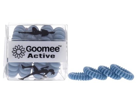 Active The Markless Hair Loop Set - Blue Olympic Waters by Goomee for Women - 4 Pc Hair Tie Fashion