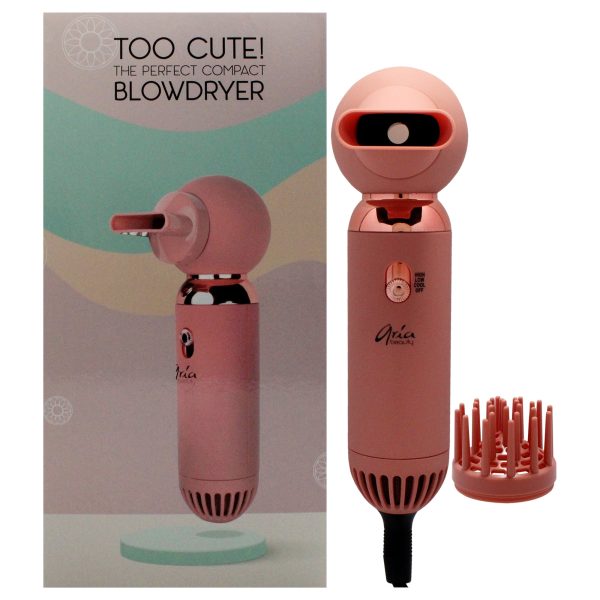 Too Cute Compact Blowdryer - Rose Gold by Aria Beauty for Women - 1 Pc Hair Dryer on Sale